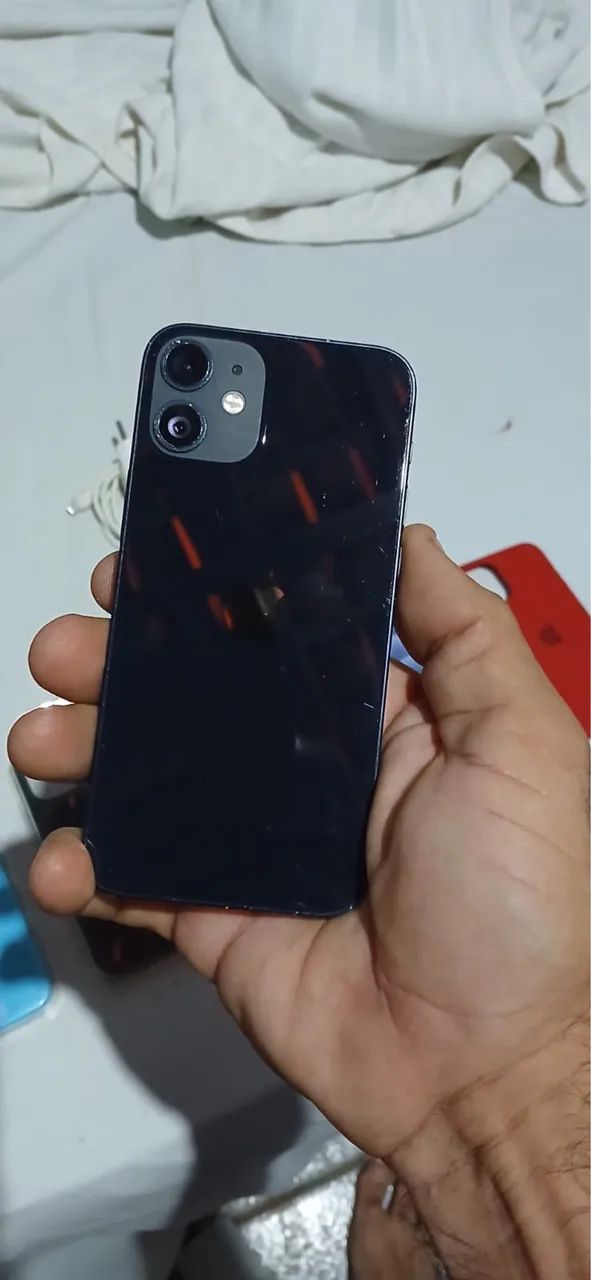 iPhone 12 mini preto 64 gigas funcionando perfeitamente  - Foto 2