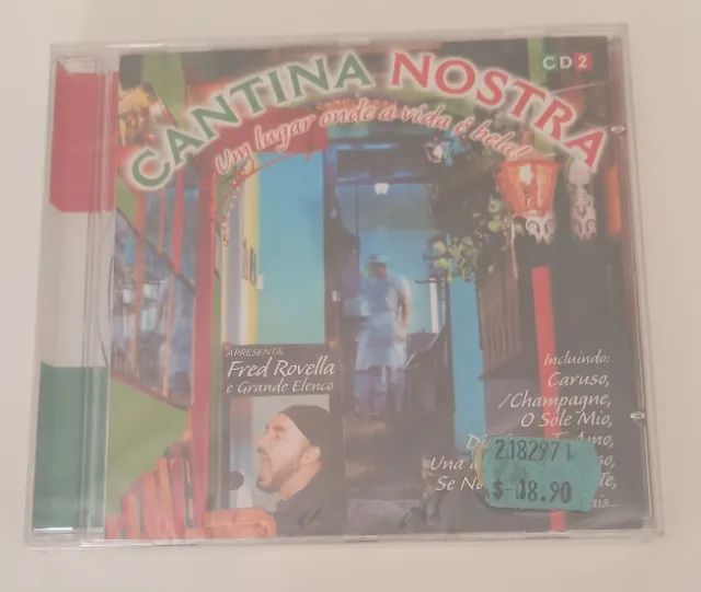 CD - Fred Rovella - Cantina Nostra - CD2 (Lacrado)