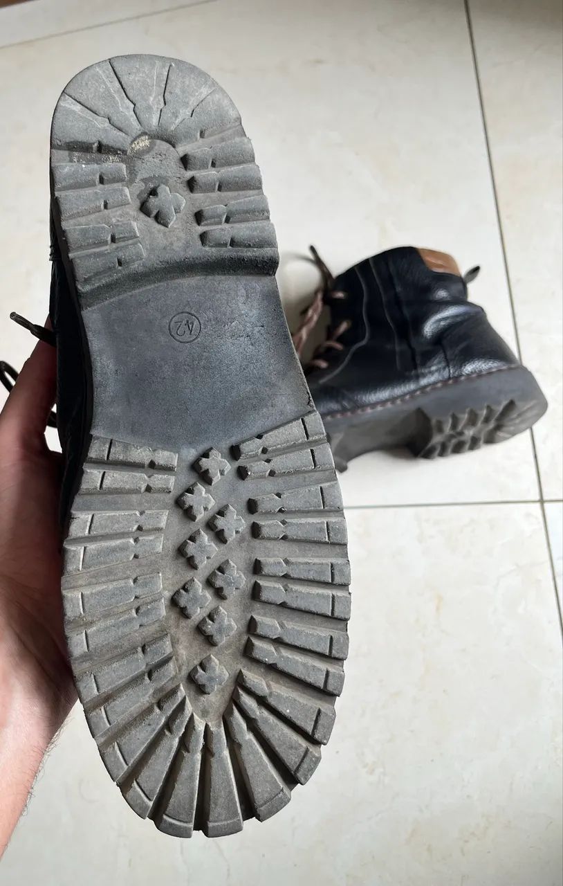 Bota coturno couro  - Foto 2