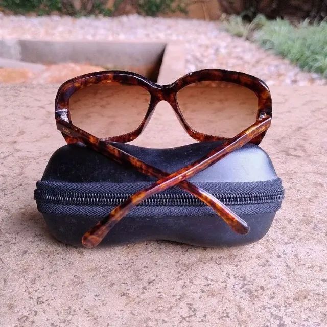 Óculos de Sol Quadrado de Tartaruga da Dolce & Gabbana - Foto 2