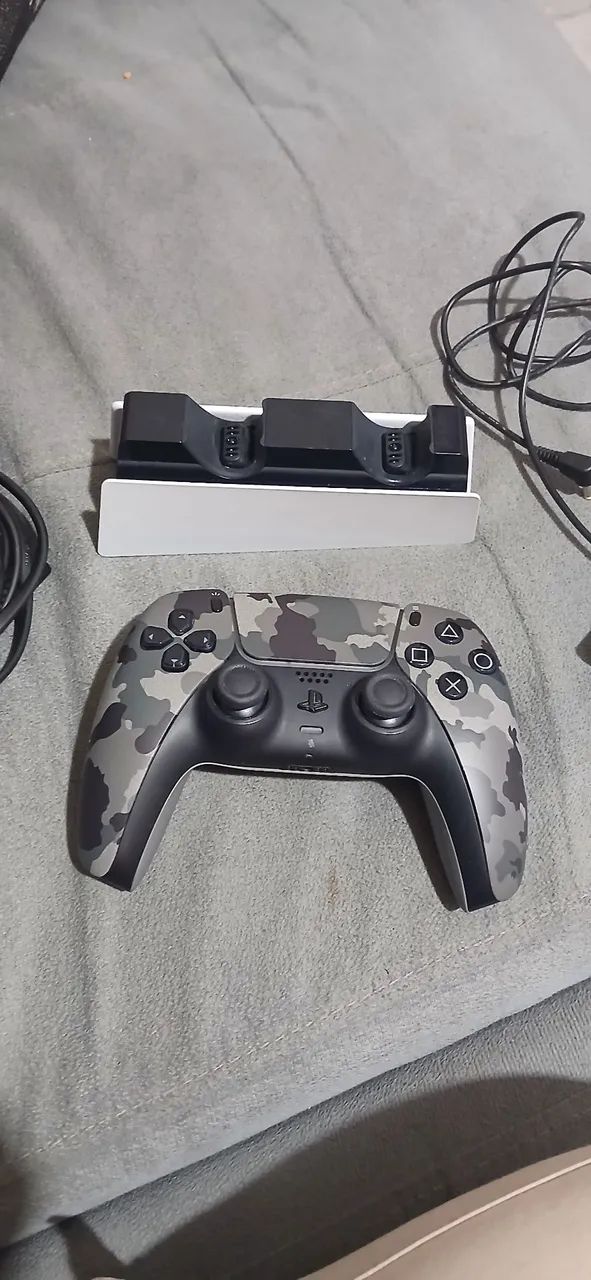 Controle ps5 + base  - Foto 3