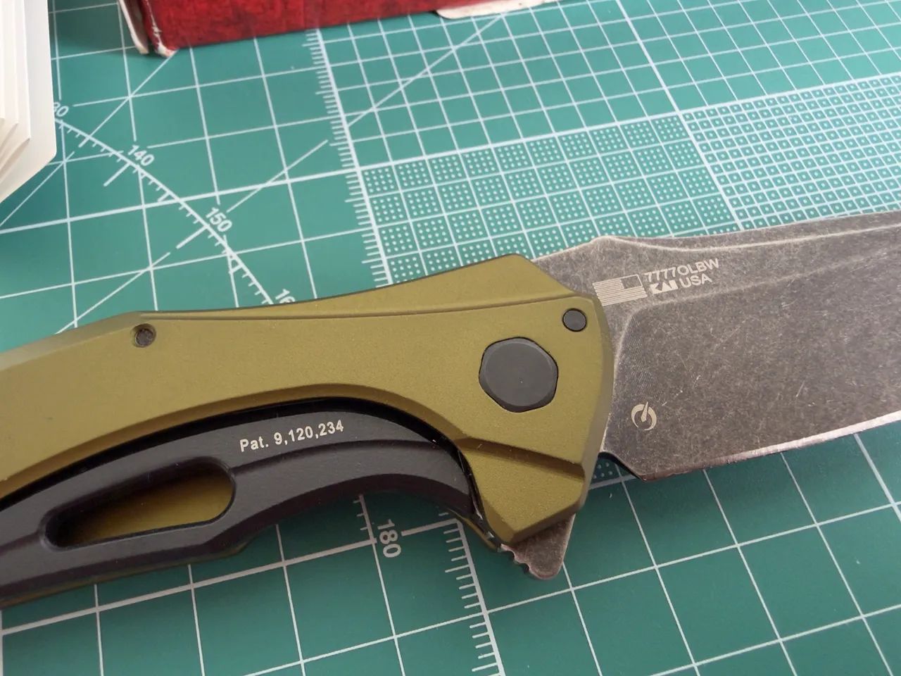 Canivete Kershaw Barenuckle 777OLBW - Excelente estado, usado apenas 3 vezes - Foto 5