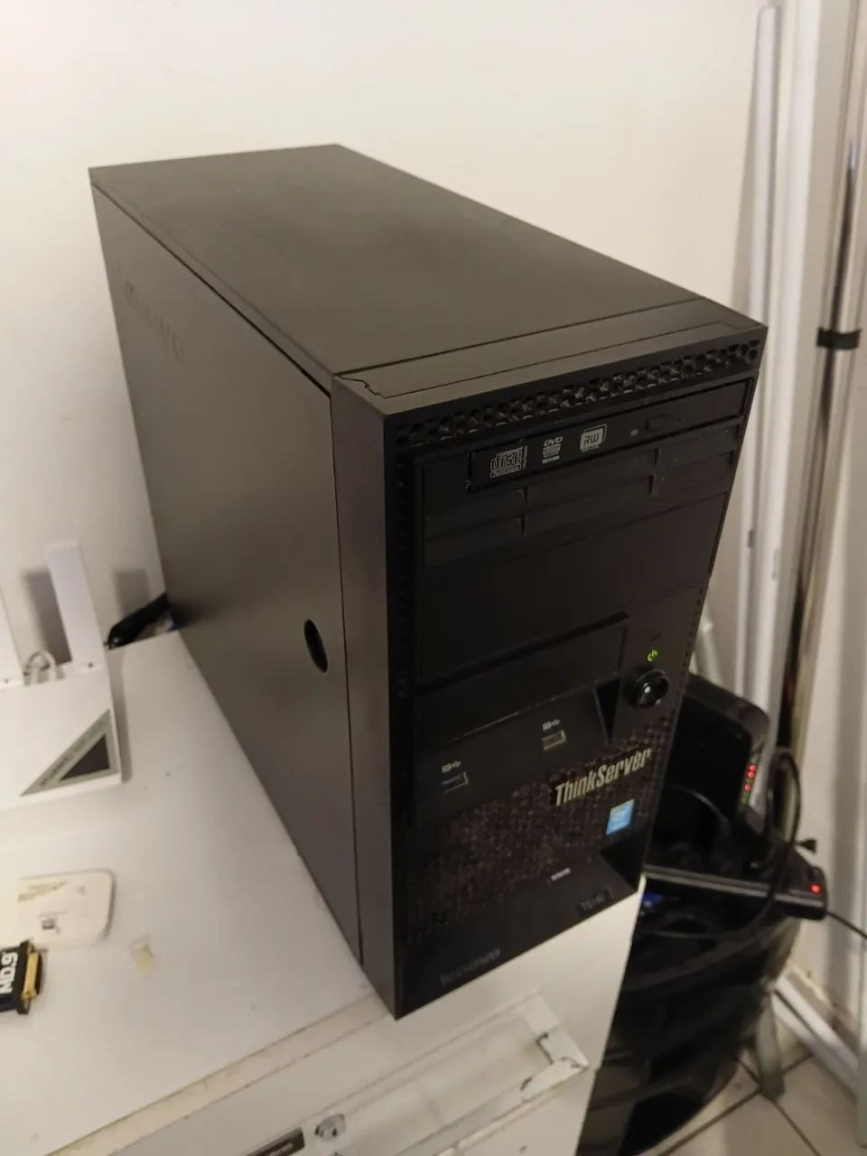 Computador servidor desktop lenovo xeon 16gb think server TS140
