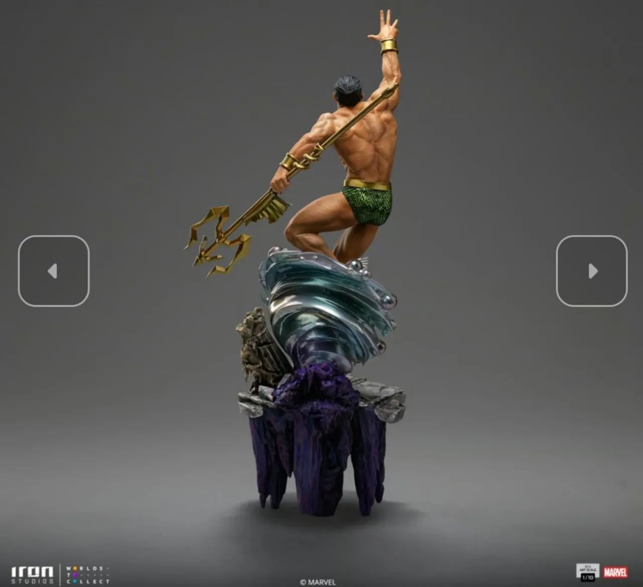 Namor Iron Studios Infinity Gauntlet Diorama - Foto 3
