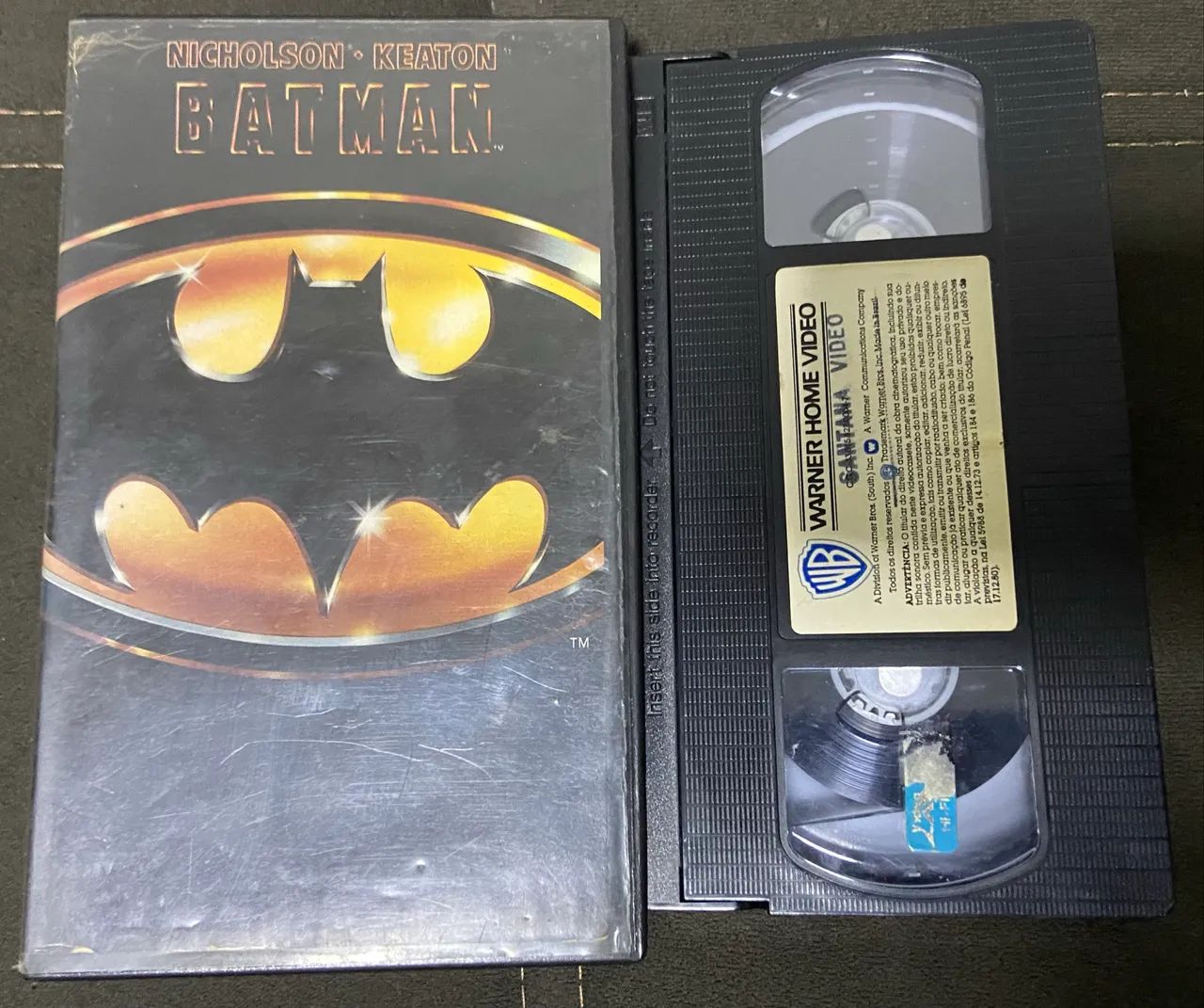 Fita VHS filme Batman  - Foto 2