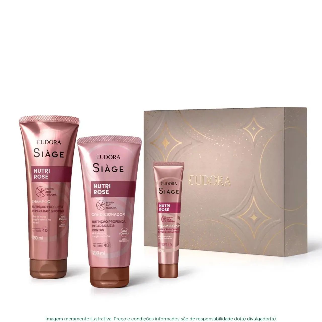 Kit Presente Natal Siàge Nutri Rosé (3 Itens) - Foto 3