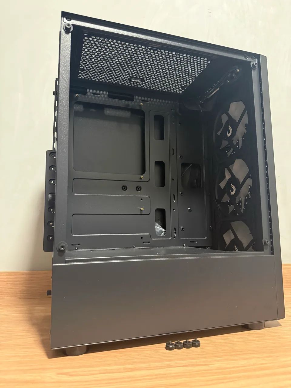 Gabinete Gamer Rise Mode Wave Black ARGB  - Foto 2