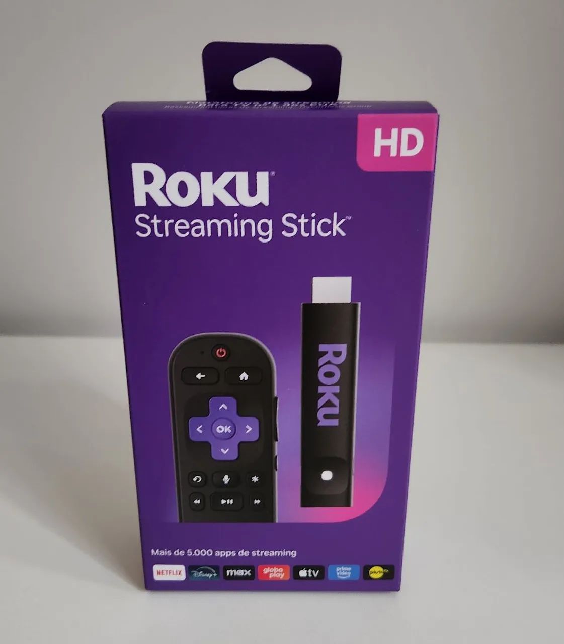 Roku Streaming Stick HD Novo Lacrado Smart TV HDMI