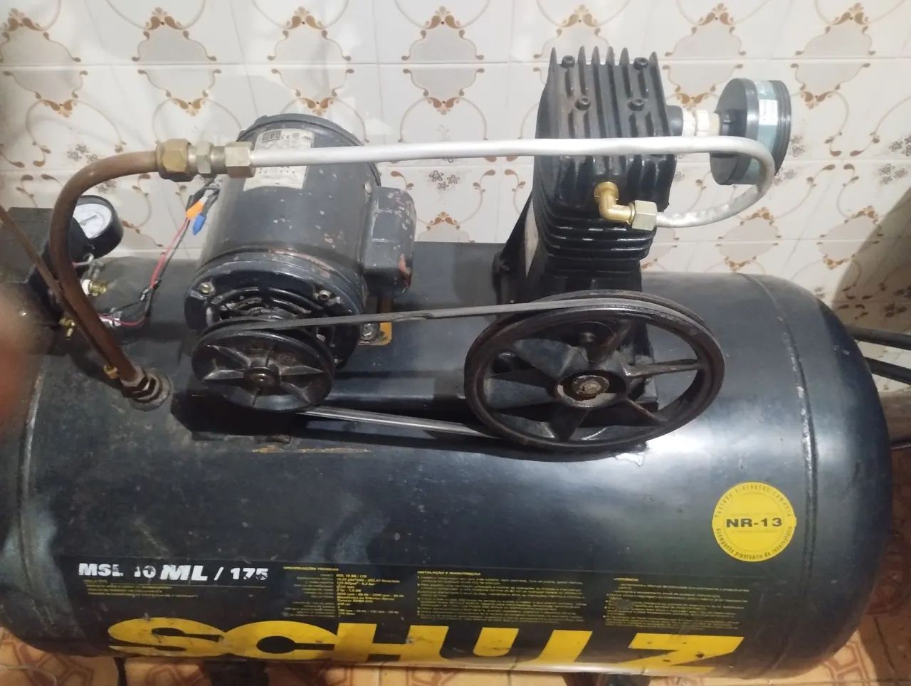 Compressor Schulz Mundial 175l, uso profissional  - Foto 2