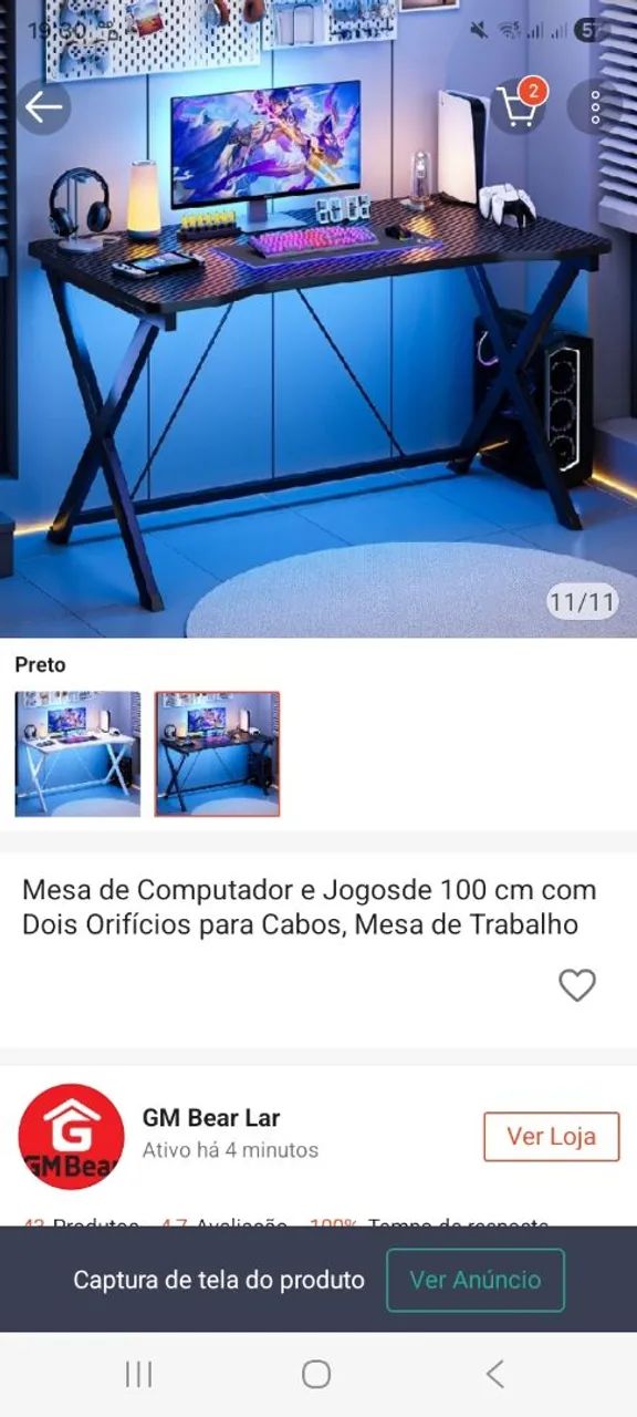 Mesa gamer