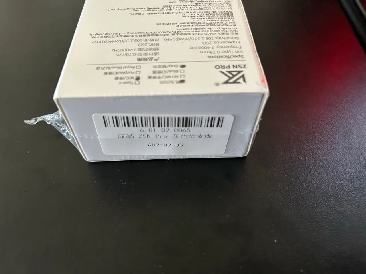 Fone KZ ZSN PRO com microfone  - Foto 2