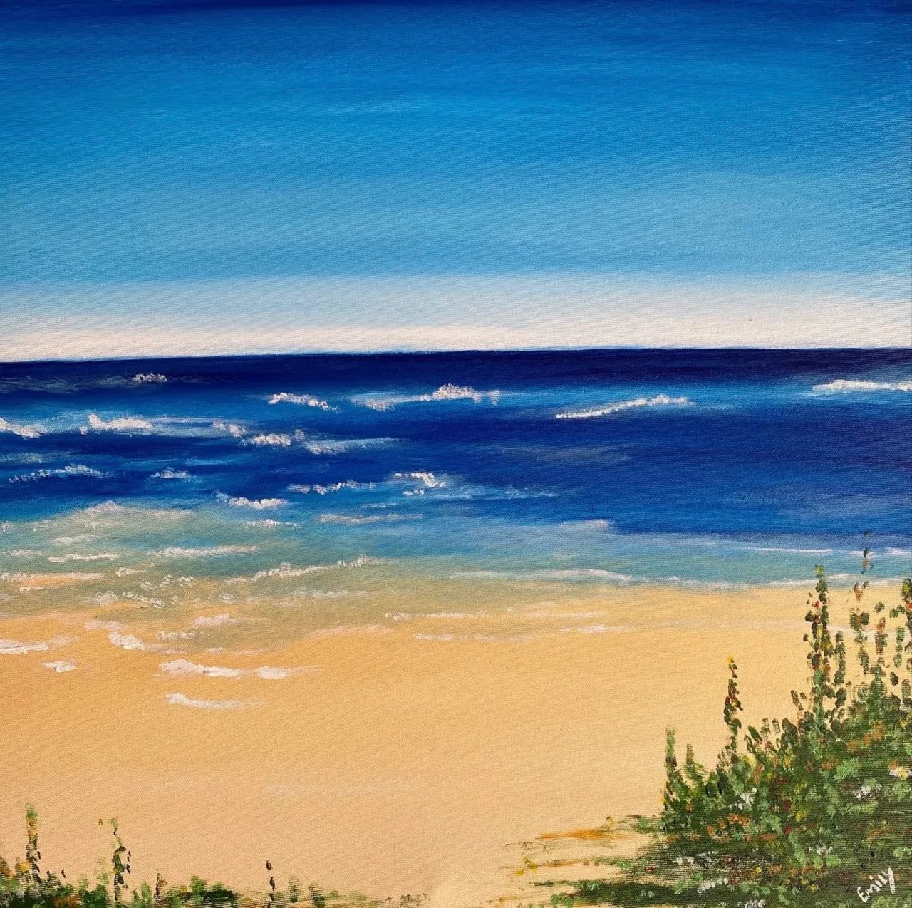 Quadro Original Pintado à Mão - Paisagem - Peça Única