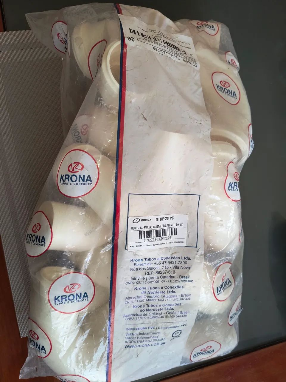 Pacote de curva 90 graus curta, DN 50,  - Foto 4