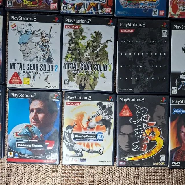 JOGOS ORIGINAIS JAPONESES DE PLAYSTATION 2 - PS2 - Jogos de Vídeo