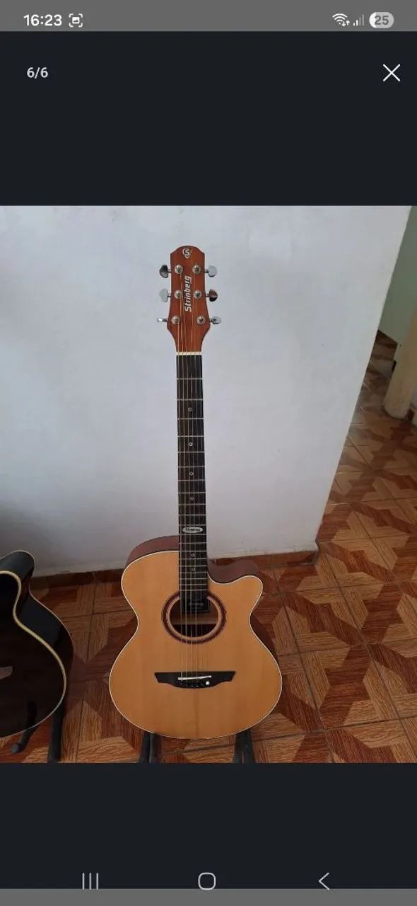 VIOLÃO STRIMBERG FLAT  (AÇO)