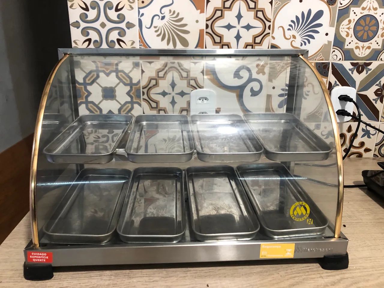Estufa salgados 
