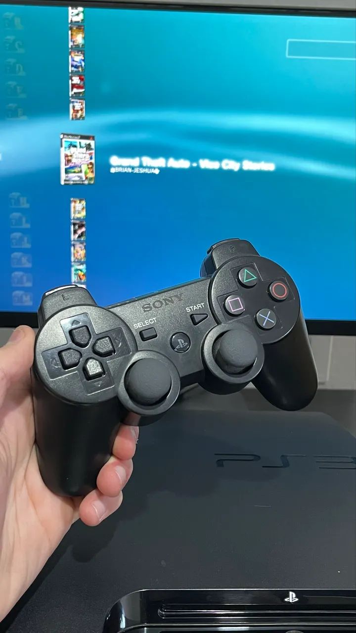 Ps3 Slim Lotado De Jogos Totalmente Grátis  - Foto 4