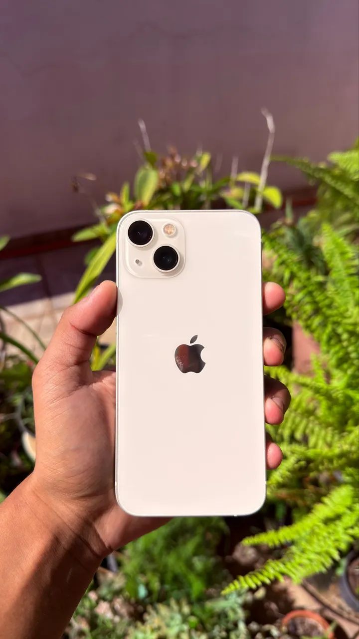 iPhone 13 128GB Branco | 84% | Completo + Caixa | Muito Conservado