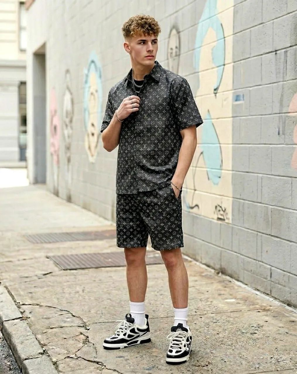 Conjunto camuflado Louis Vuitton original  - Foto 4