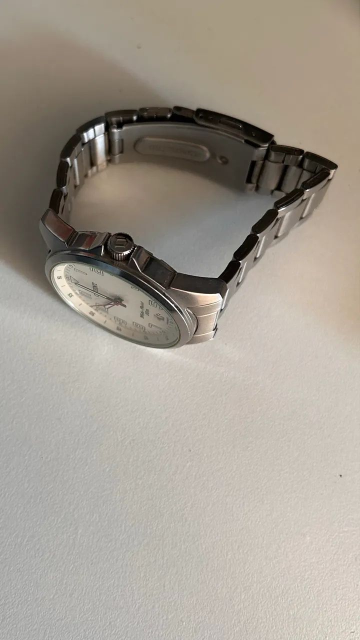 Relógio Orient quarts, pulseira metal  - Foto 2