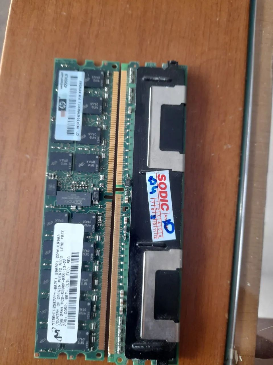 Memórias ddr2 FBDIMM ecc pra servidor 4 e 2 gb  - Foto 5