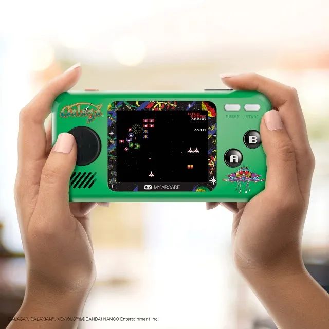Mini Game retrô com 3 jogos: GALAGA, GALAXIAN e XEVIOUS. - Foto 2