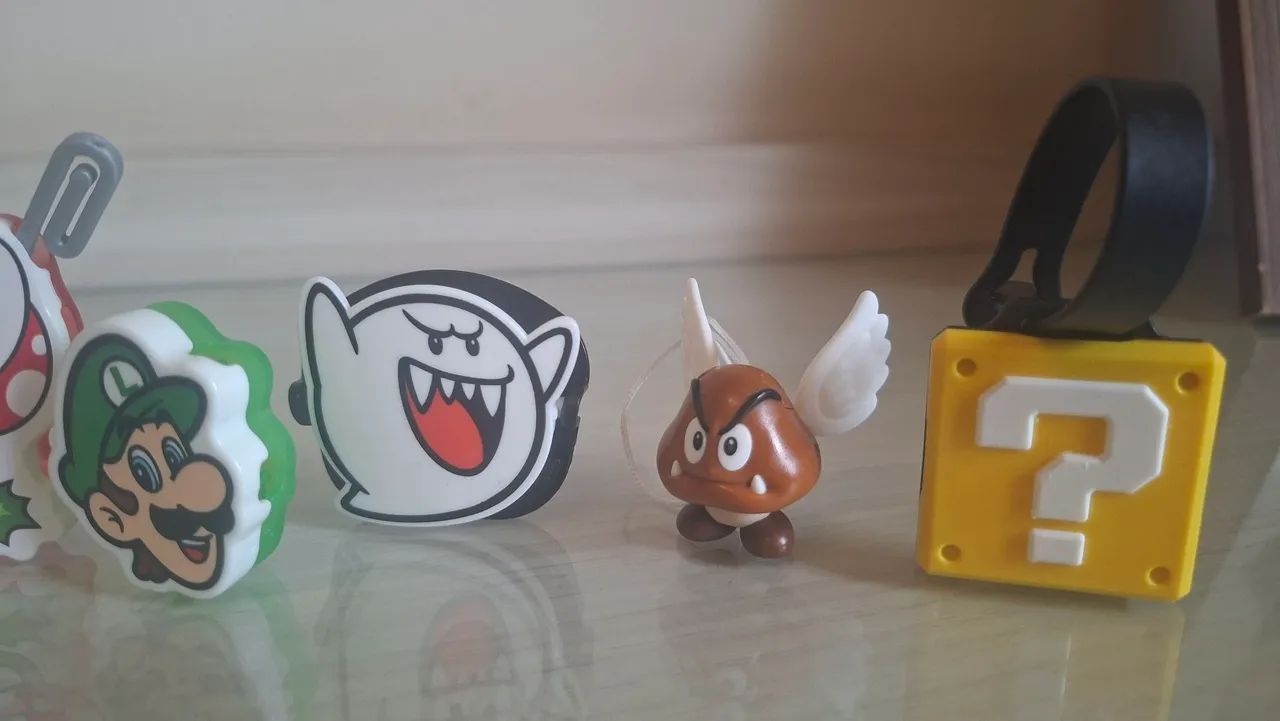 Bonecos Kinder Ovo Super Mario - Foto 2