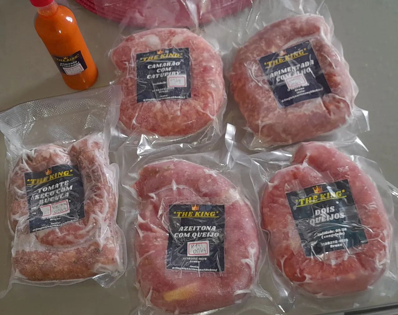Linguiça artesanal 