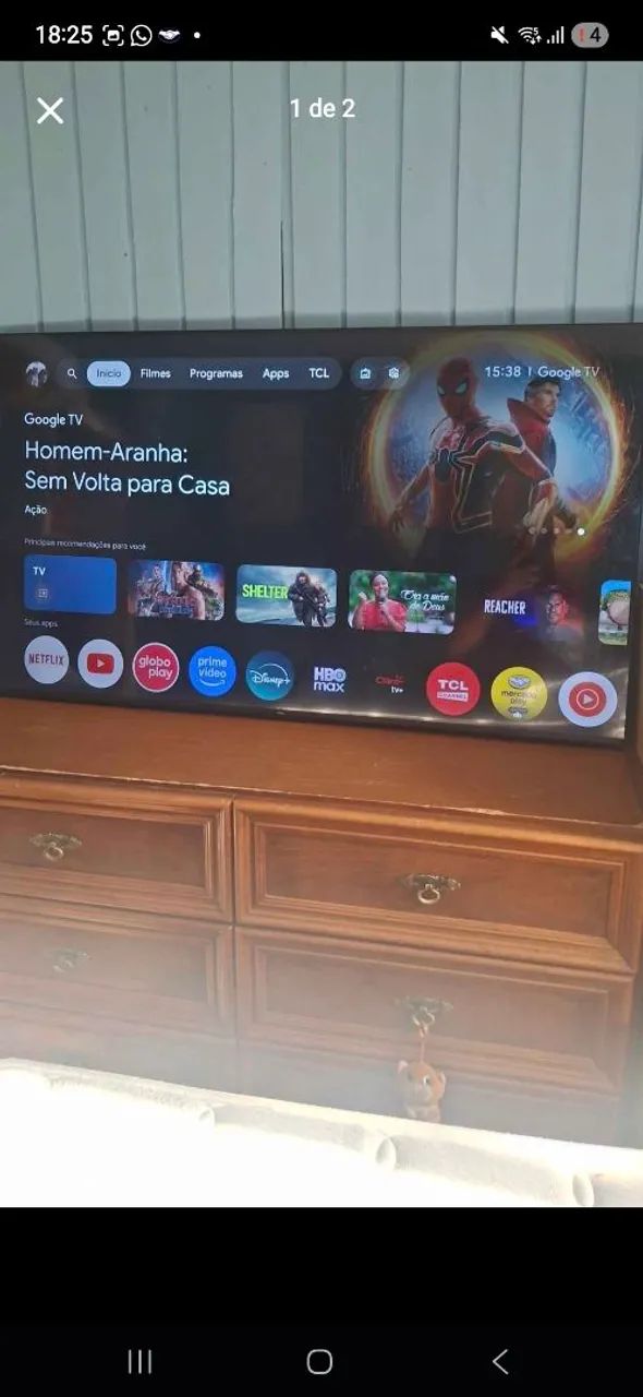 Tv smart 4k nova  - Foto 2