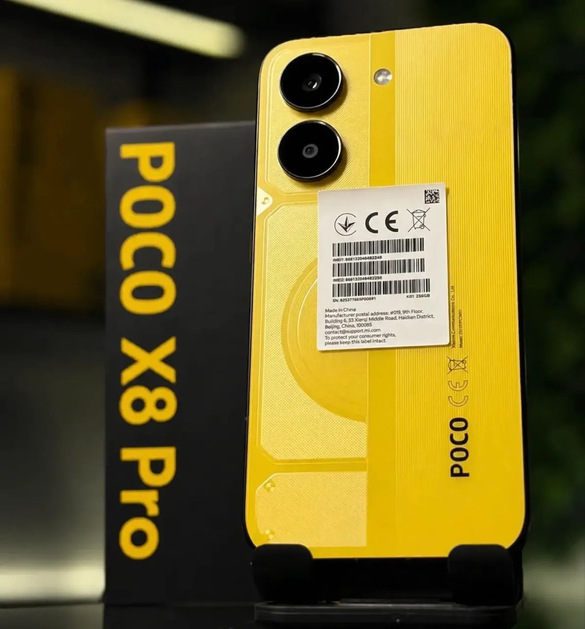 Poco X8 Pro 5G NFC 512/08- Amarelo Lacrado Entregamos - Celulares