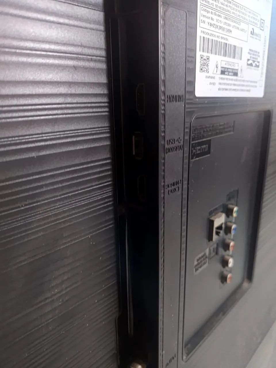 TV SAMSUNG UN43T5300AG com tela quebrada - Foto 3