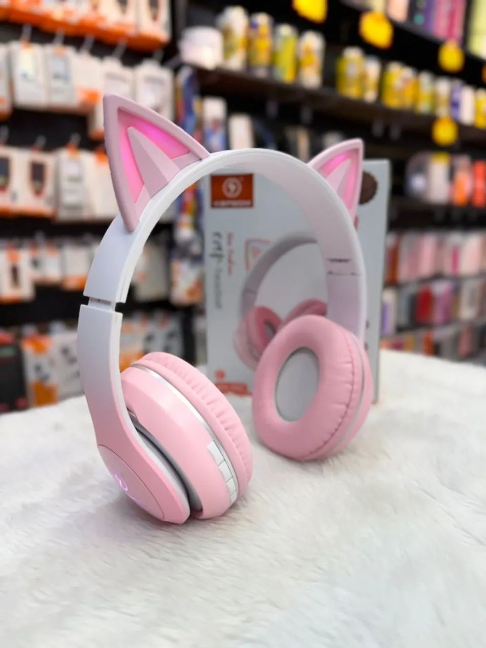 Fone Bluetooth Gatinho