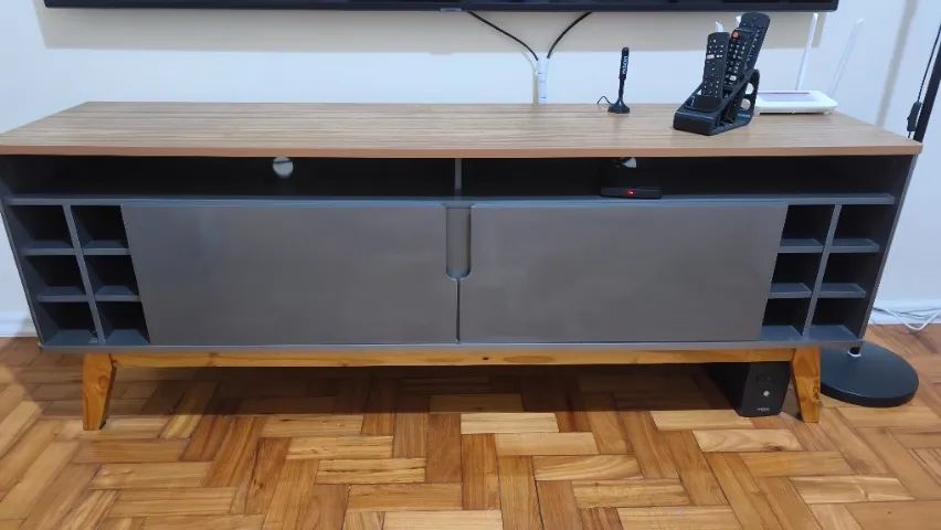 Rack Versátile MadeiraMadeira em bom estado