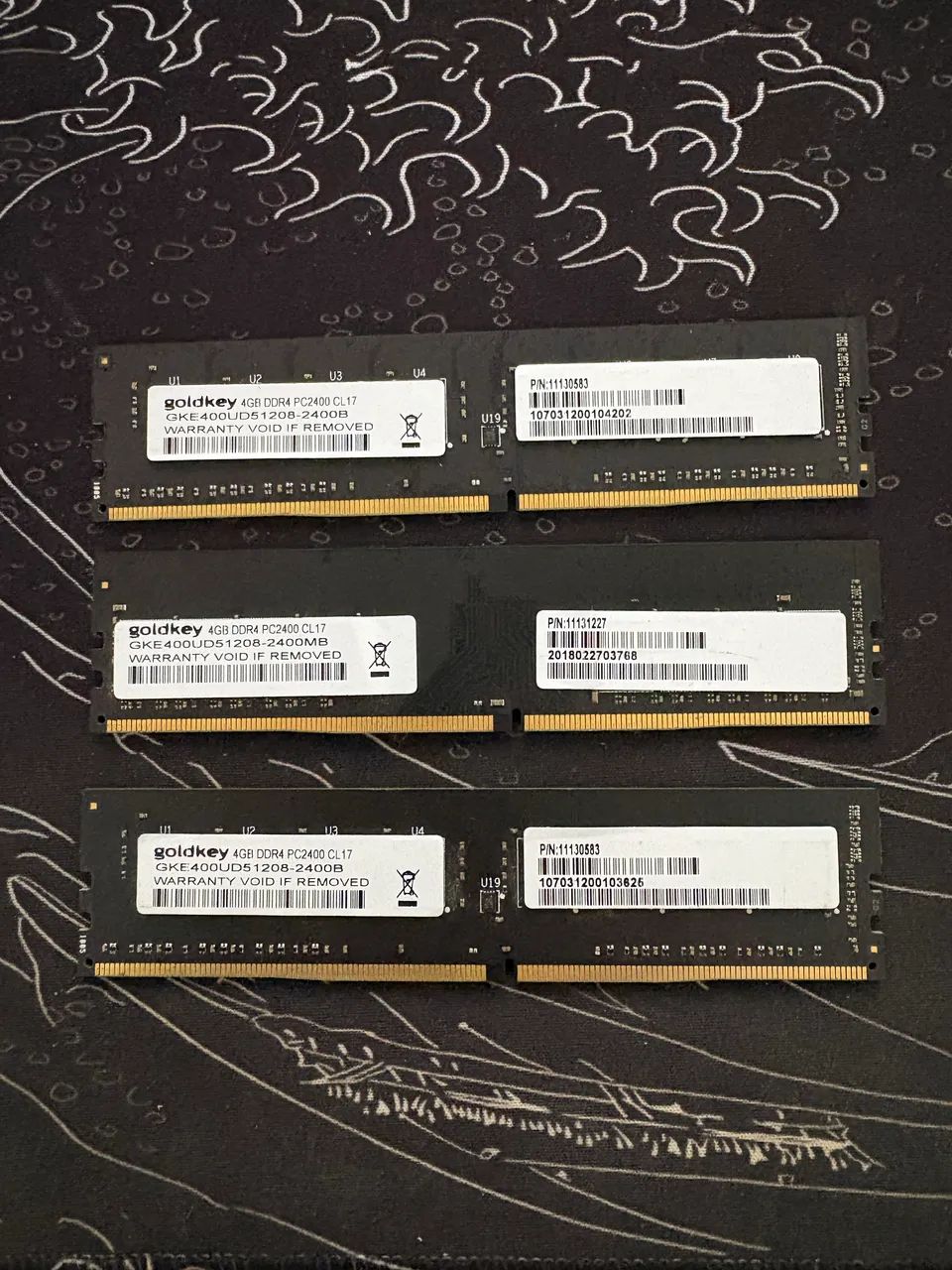 Memória ram DDR4 12gb (3x4gb) - Foto 2