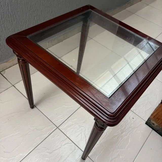 Mesa de canto em mogno - Foto 2