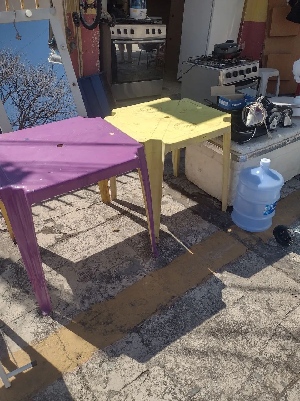Mesa de plástico 