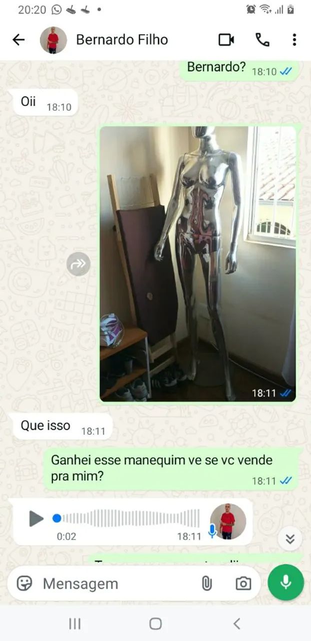Manequim para loja de roupas 