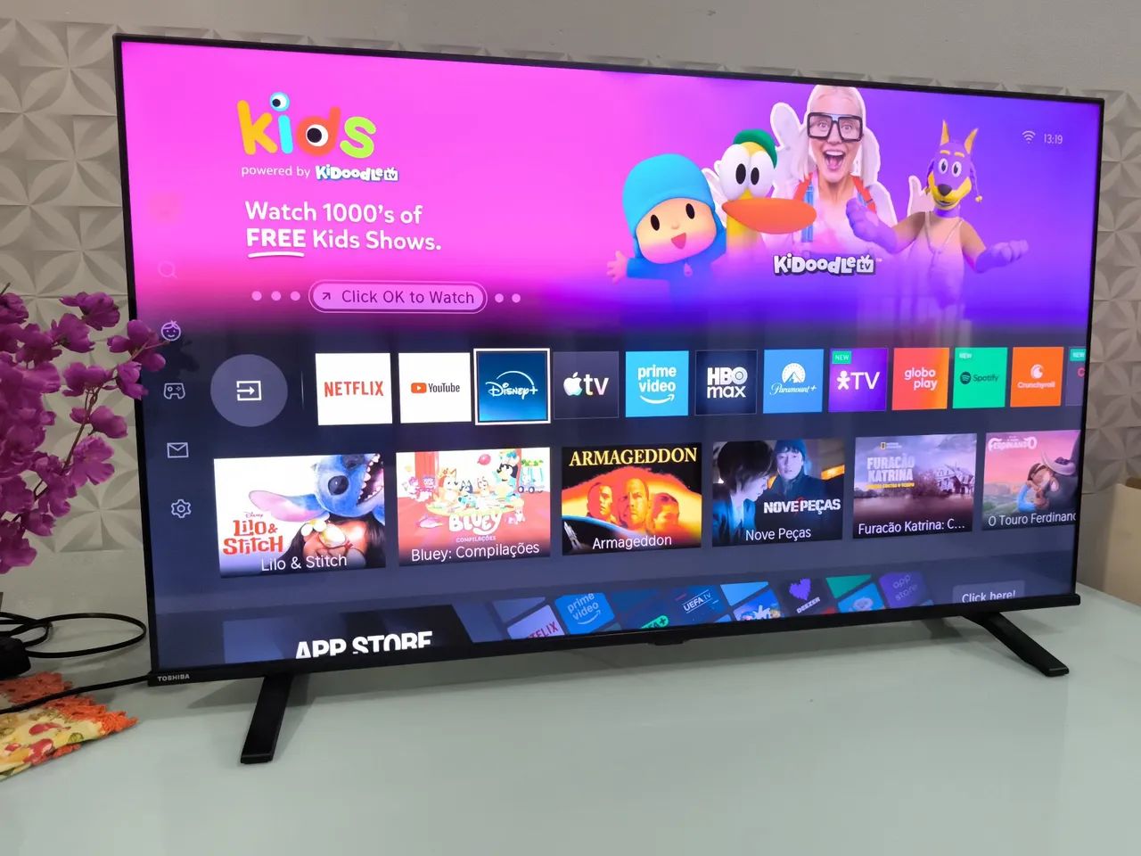 Smart Tv 60 polegadas Android 4k - Foto 5