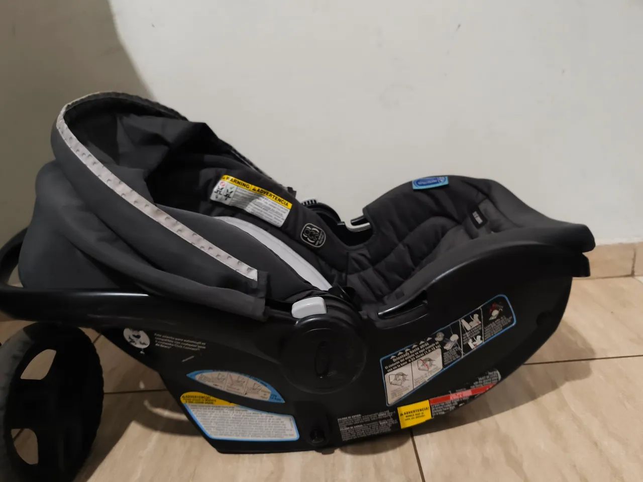 Conjunto Bebe conforto + Carrinho