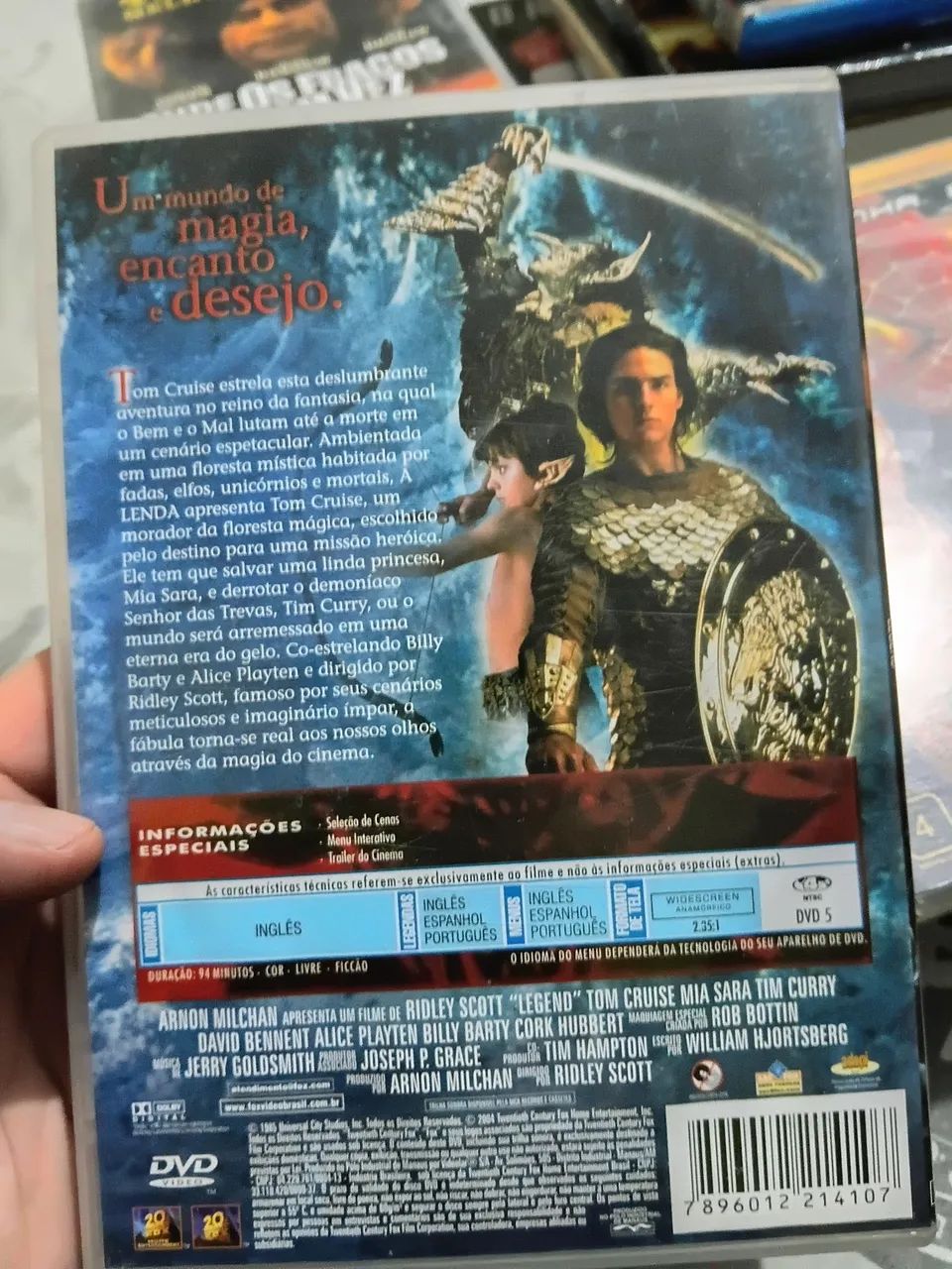 Dvd A lenda (tom Cruise) - Foto 2