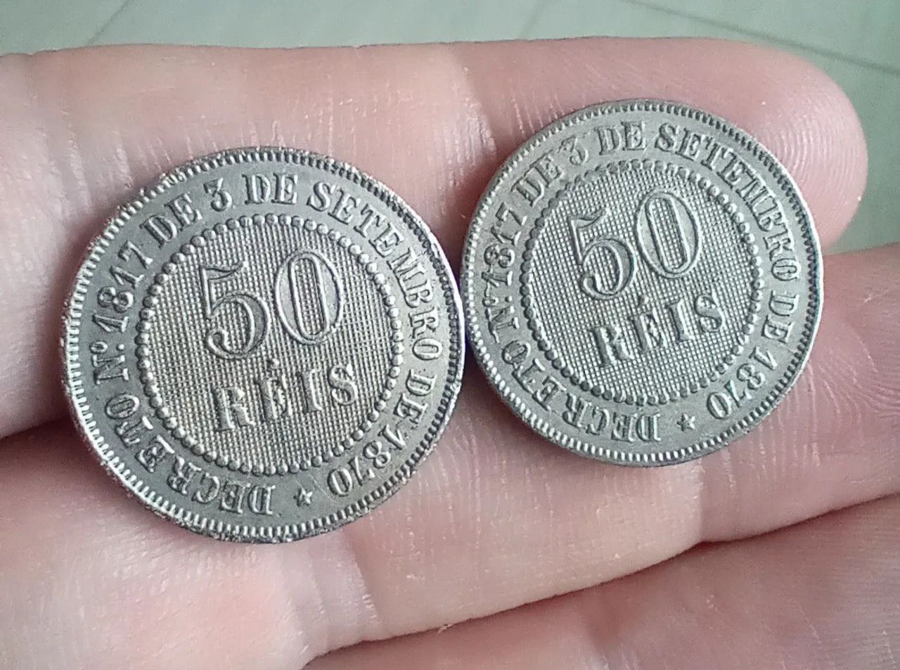 Moedas antigas 