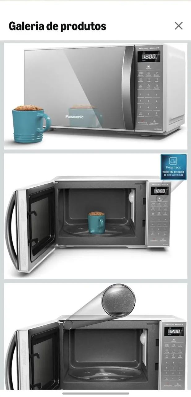Micro-ondas Panasonic 21L - Foto 2