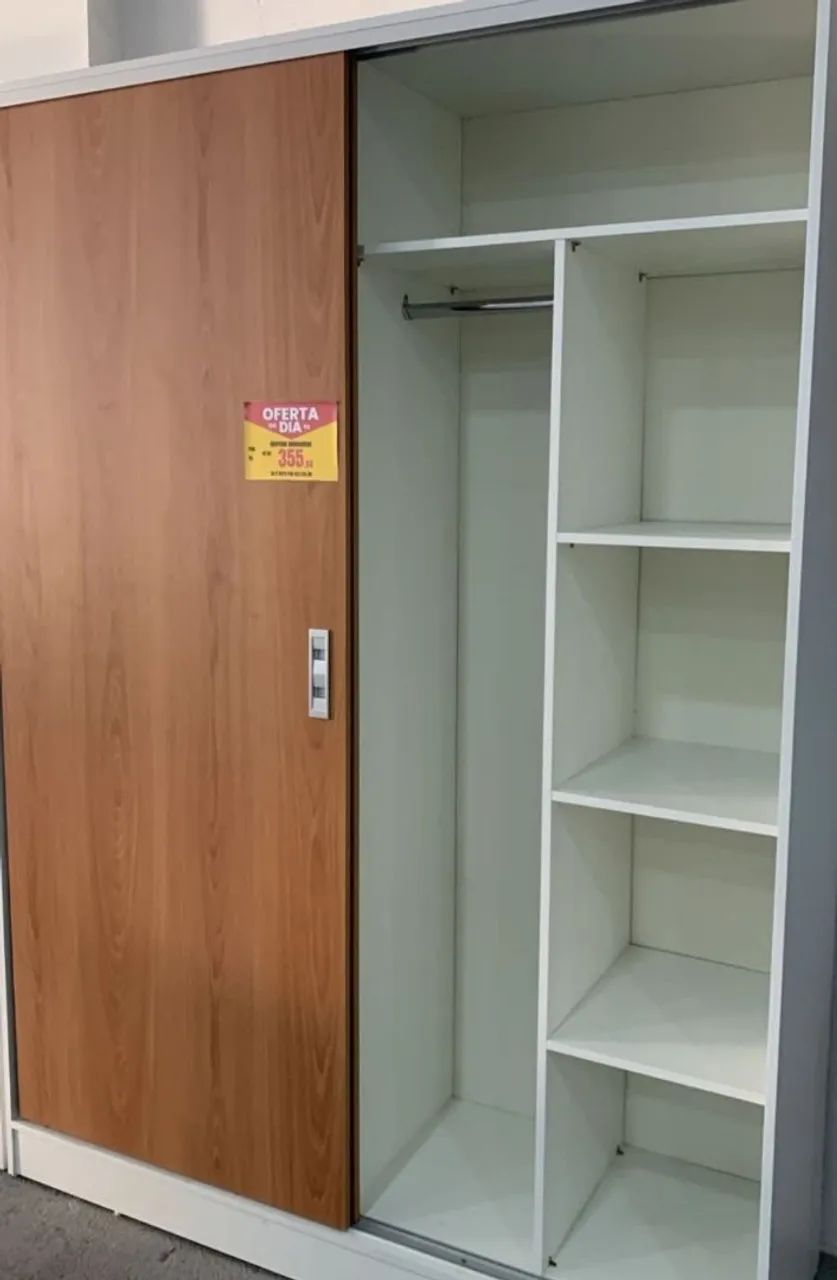 Roupeiro em mdf entrega grátis 