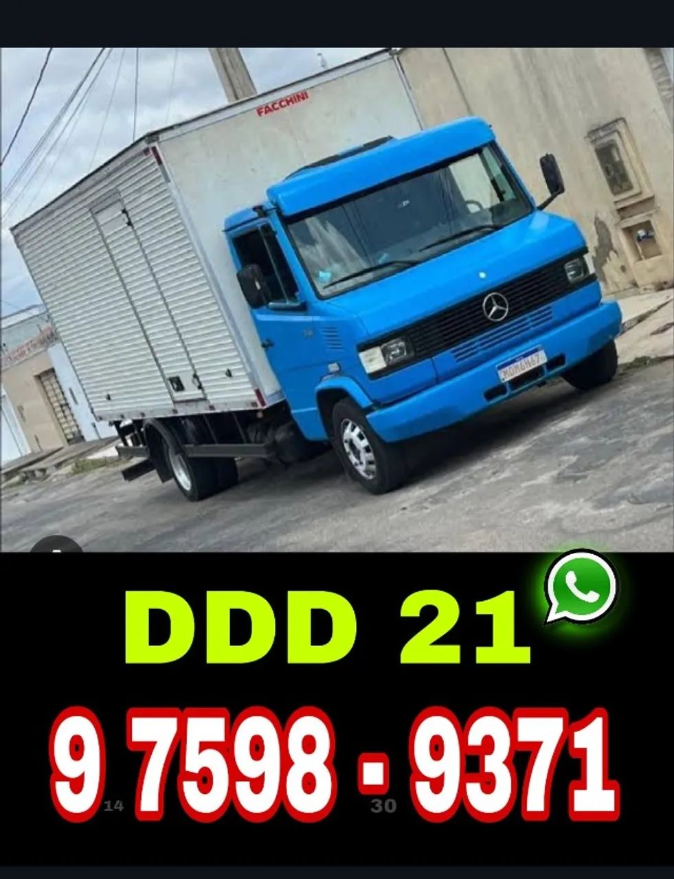 Frete e Mudanças - Atendimento em Comércios e Particular