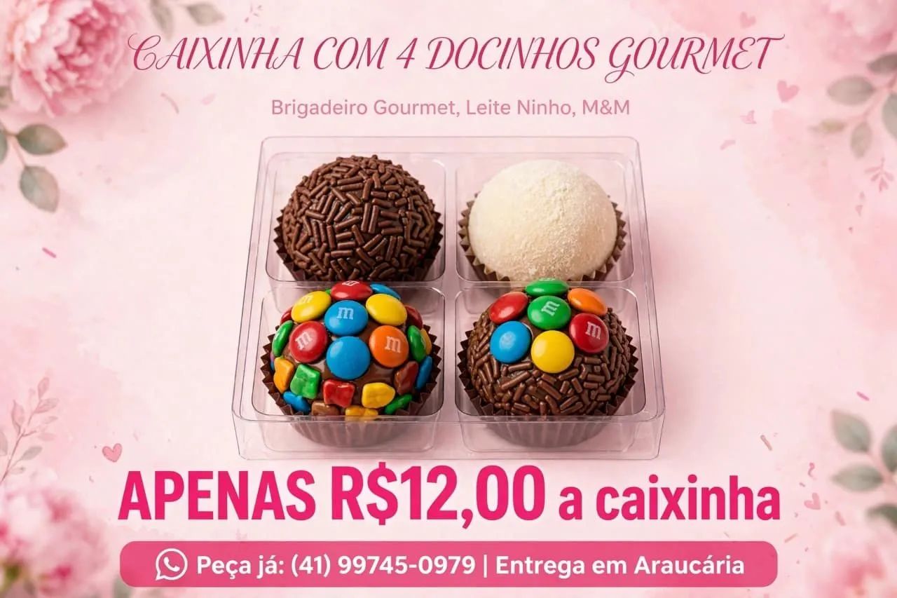 Docinhos gourmet 