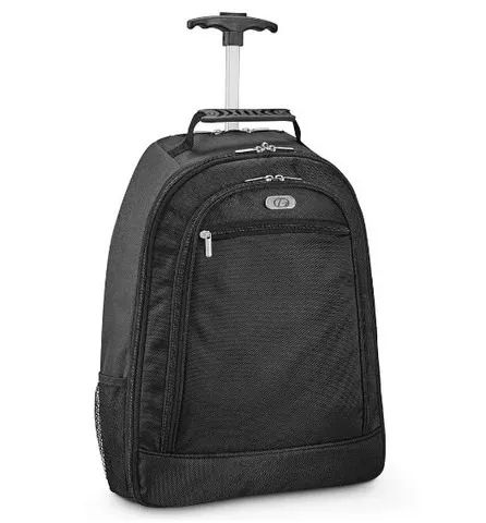 Mochila Trolley Com Rodinhas Para Notebook Topget Tgm2 Preto