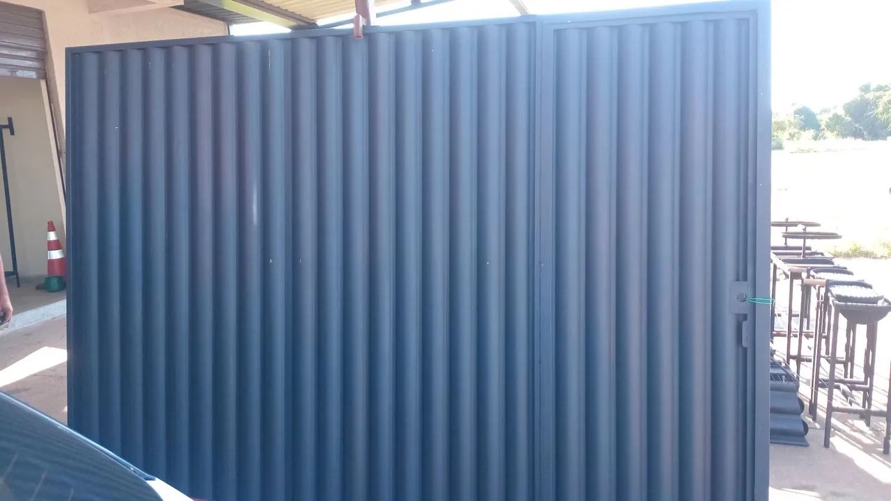 Porta ? portão novos  - Foto 3