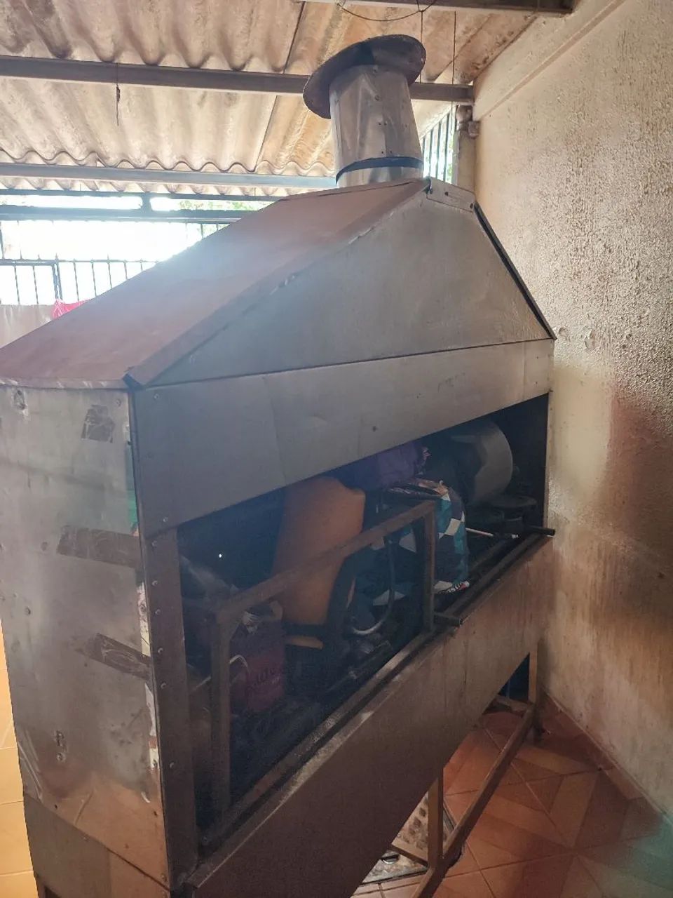 Churrasqueira de inox