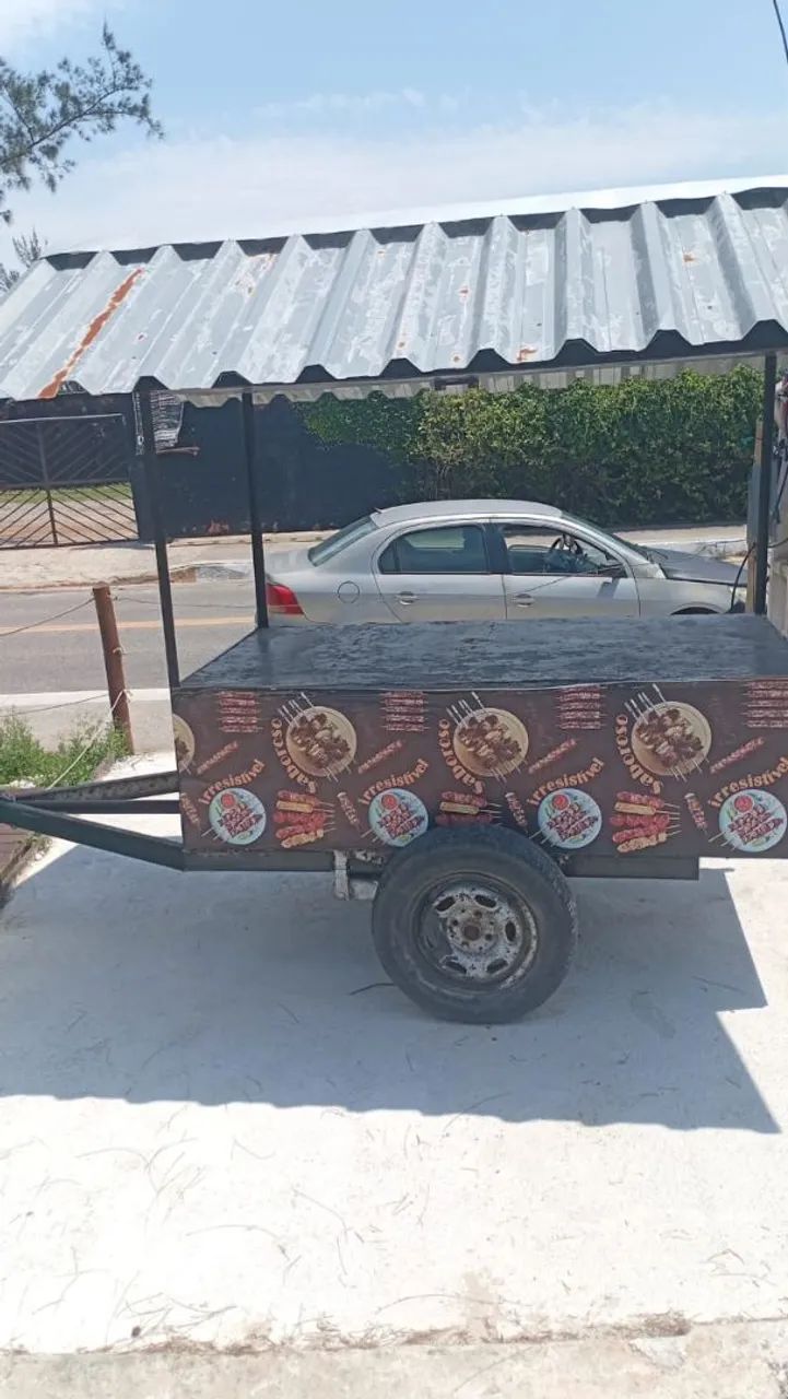 Carrocinha de churrasco e Lanches .
