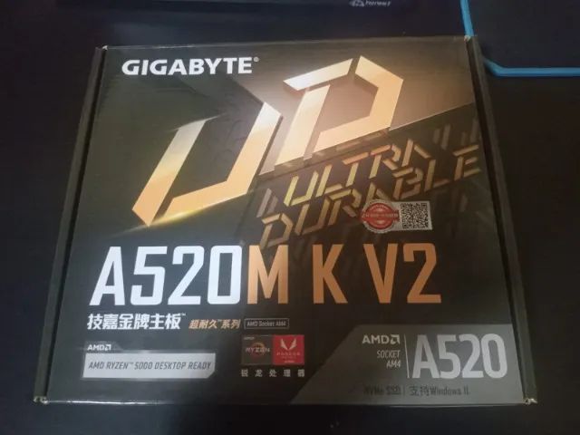 Placa mae A520M K V2 usada